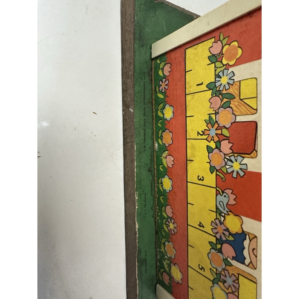 Vintage Fisher-Price #923 Small People School house - school only - Picture 12 of 12